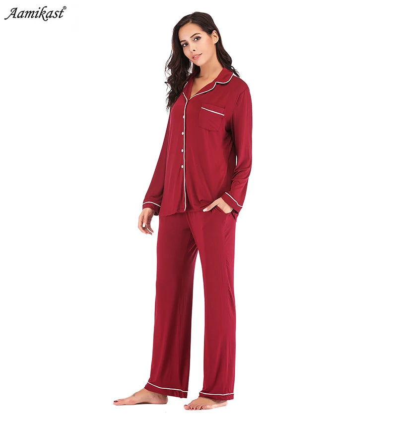 Aamikast Women’s Fleece Pajamas – Stay Cozy in Style