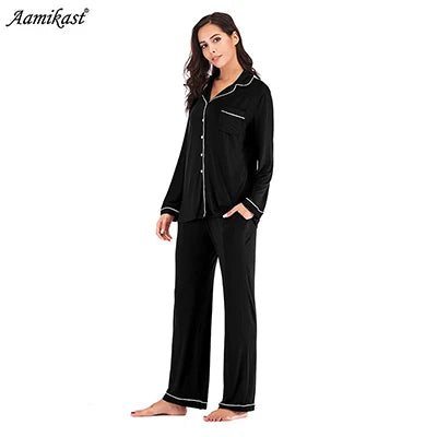 Aamikast Women’s Fleece Pajamas – Stay Cozy in Style