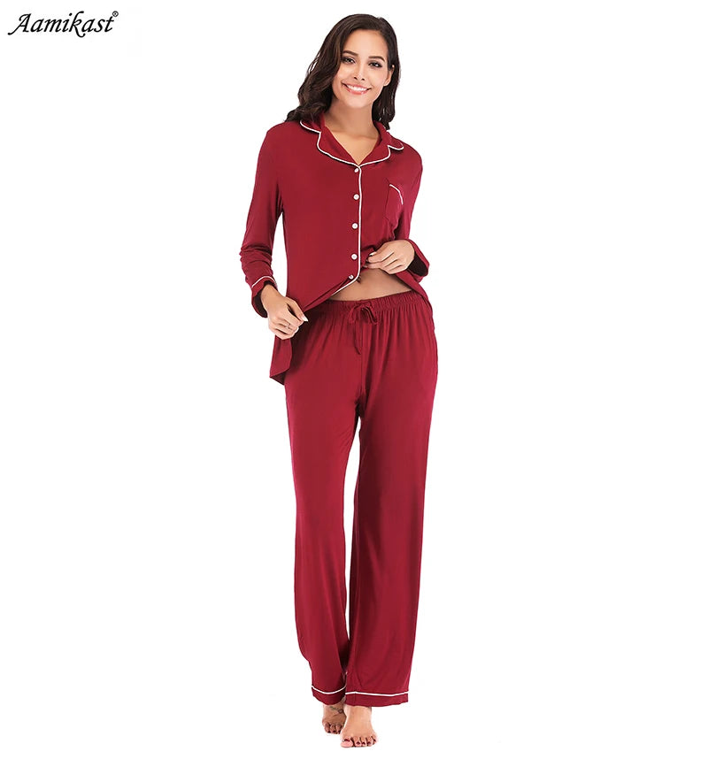 Aamikast Women’s Fleece Pajamas – Stay Cozy in Style