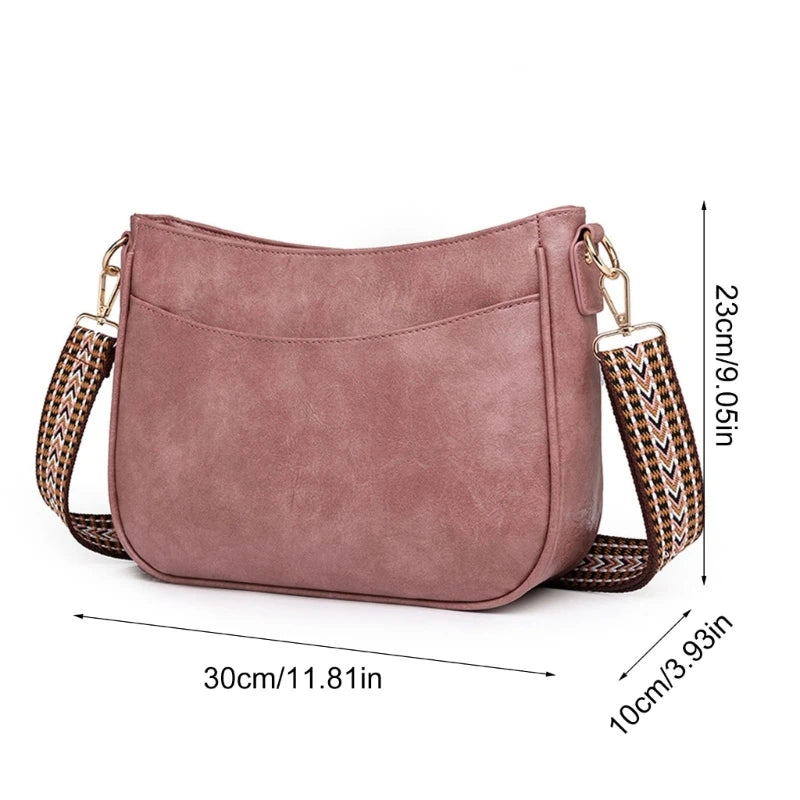 **"Large Capacity Crossbody Bag"**  
Handpicked for Tye Meshun's Boutique, this versatile PU leather bag features a spacious interior, wide strap, and stylish design. Perfect as a handbag or shoulder bag, it’s ideal for dai