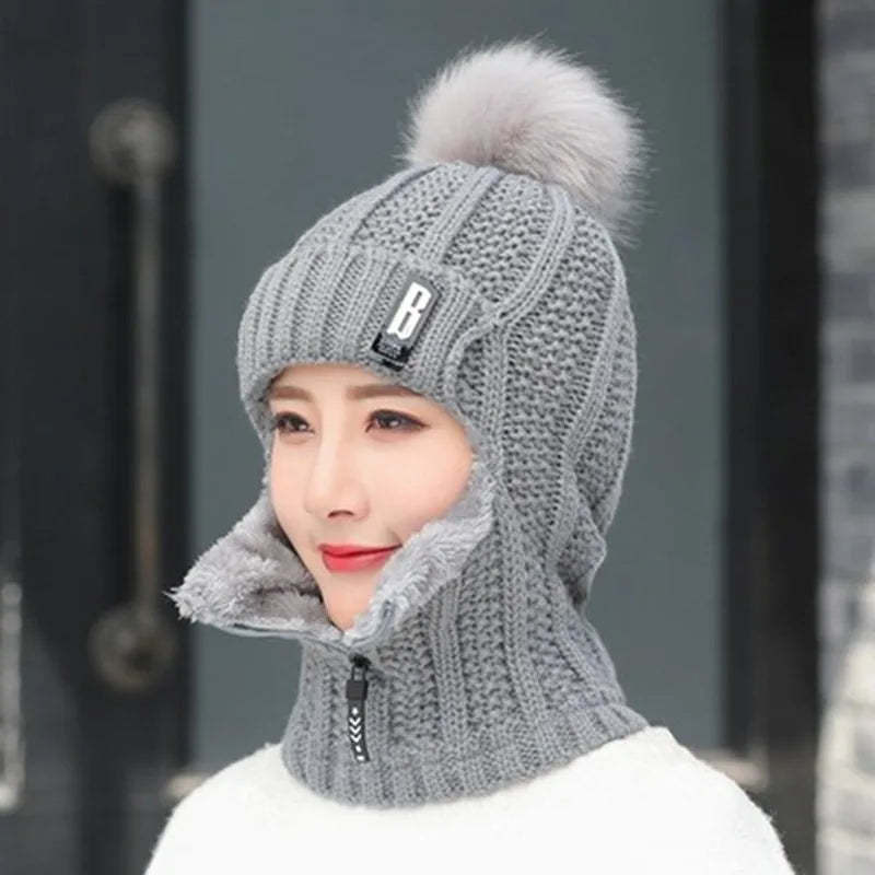 Women's Winter Knit Set - Hat, Scarf & Gloves | Tye Meshun's Boutique