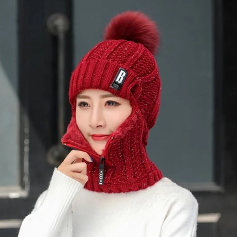 Women's Winter Knit Set - Hat, Scarf & Gloves | Tye Meshun's Boutique