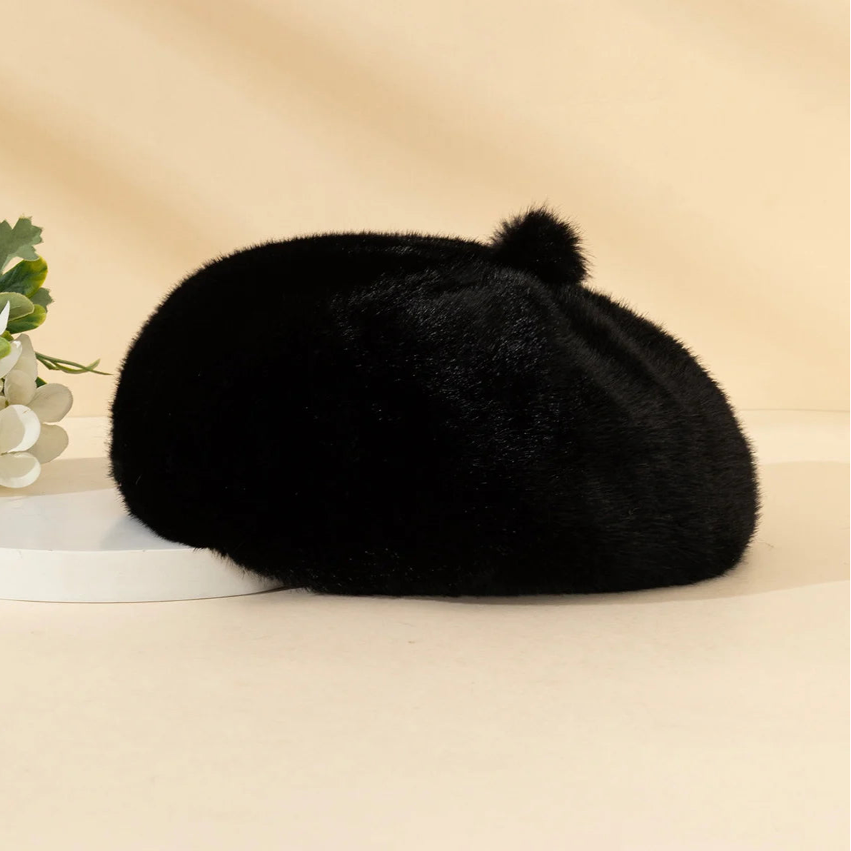 Women's Cold-Resistant Plush Beret - Stylish & Warm | Tye Meshun's Boutique