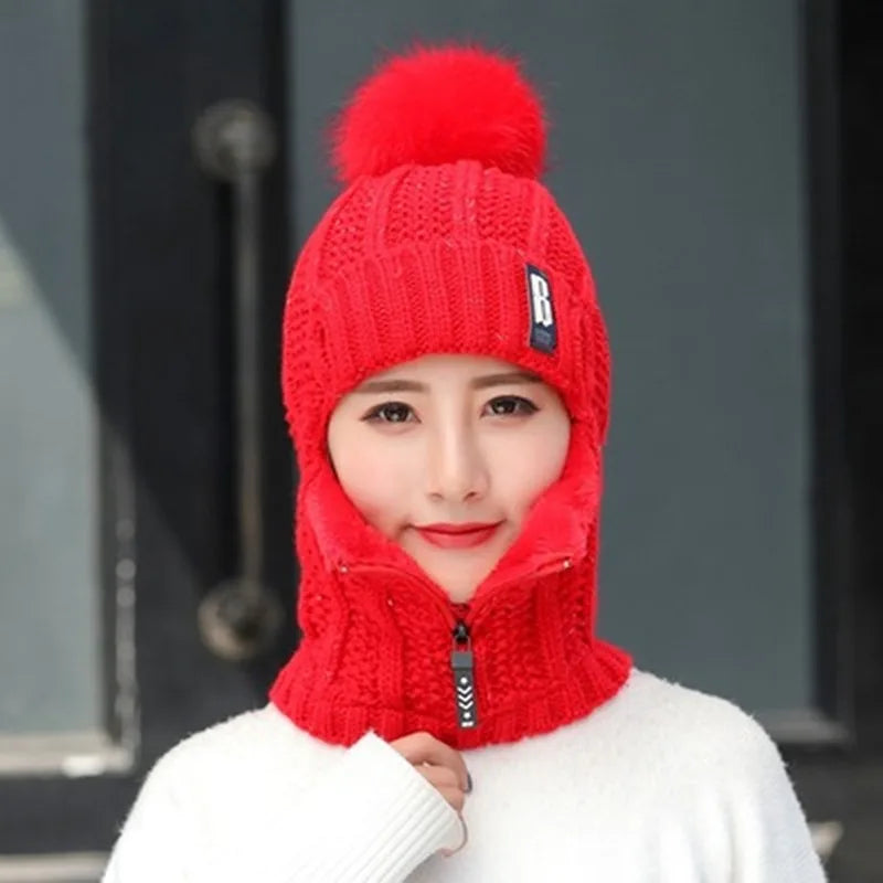 Women's Winter Knit Set - Hat, Scarf & Gloves | Tye Meshun's Boutique