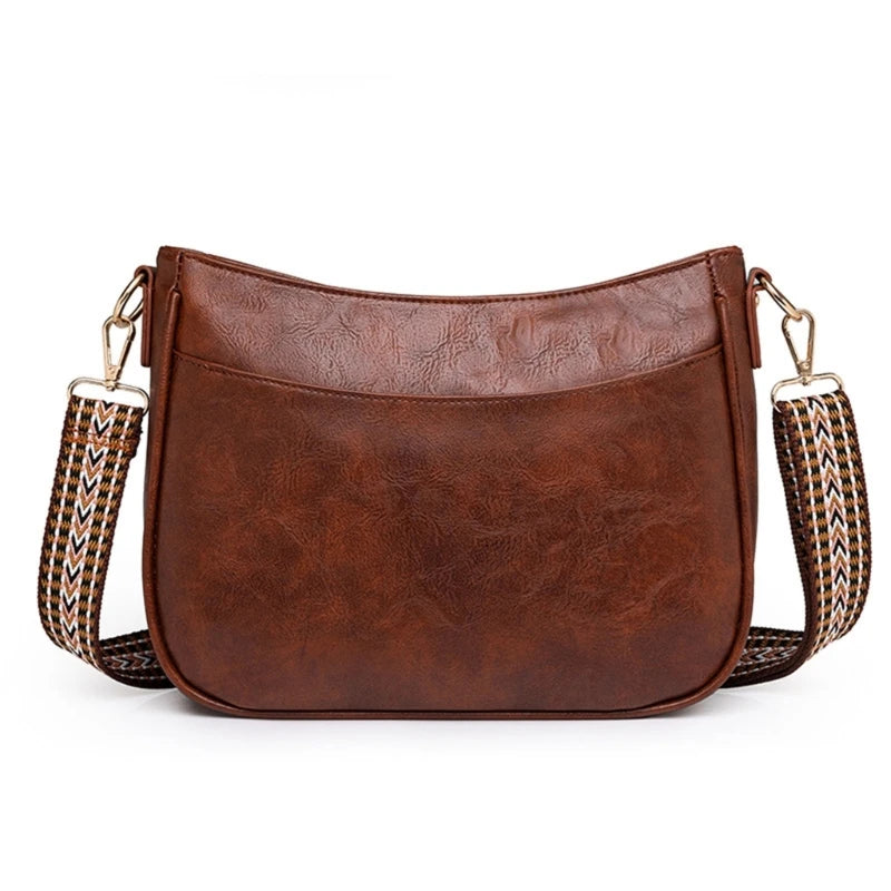 **"Large Capacity Crossbody Bag"**  
Handpicked for Tye Meshun's Boutique, this versatile PU leather bag features a spacious interior, wide strap, and stylish design. Perfect as a handbag or shoulder bag, it’s ideal for dai