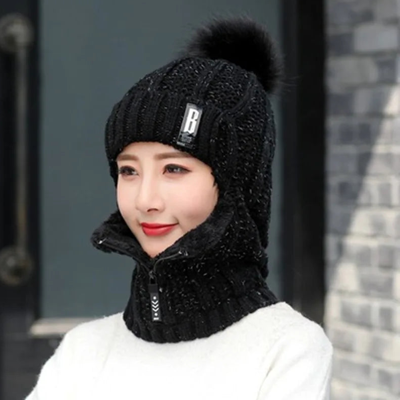 Women's Winter Knit Set - Hat, Scarf & Gloves | Tye Meshun's Boutique