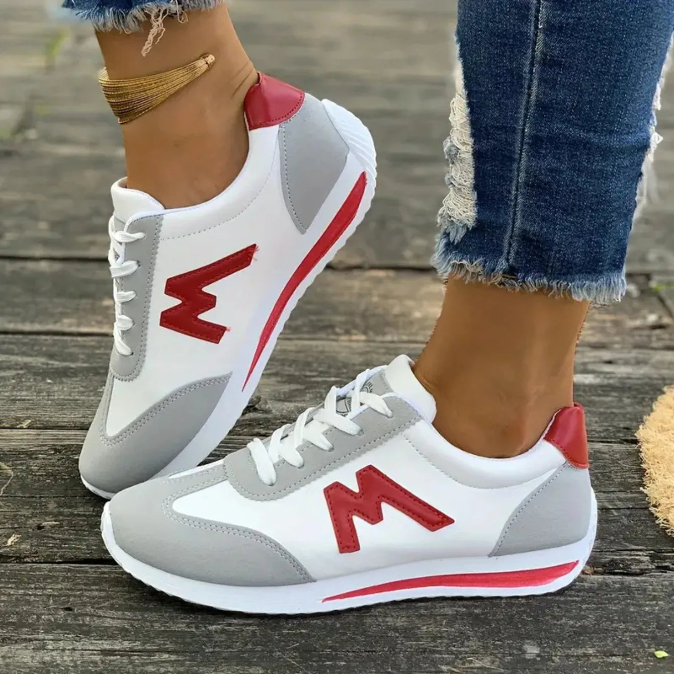 Discover the latest in casual footwear with our trendy fashion brand's designer shoes for women. Experience the perfect blend of style and comfort with our soft, comfortable running sneakers that are sure to keep you stepping